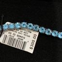 Macy's Blue Topaz Bracelet  Photo 1