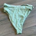 We Wore What  mint green belted bikini bottom Photo 3