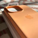 Apple iPhone 15 Pro Silicone Case in Orange Sorbet Photo 4