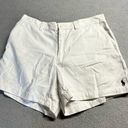 Ralph Lauren Sport Vintage White 100% Cotton Shorts Size 8 EUC Photo 0