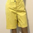 Bermuda Boden 9" yellow  chino casual shorts size 12 SH2 8016 Photo 4