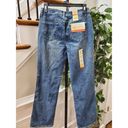 St. John’s Bay ST. John's Bay Women's Blue Denim Cotton Mid Rise Boot Cut Casual Jeans Pant 6 Photo 4