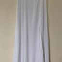 Fame and Partners  White Two Piece Gown Size 6 Photo 3