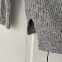 Madewell  Turtleneck Cowl Neck Sweater Gray Speckled Heathered Chunky Knit Photo 7