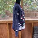 Vintage Blue Designers Originals Studio  Christmas Sweater Size M Photo 1