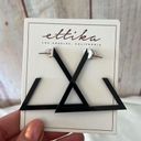 Ettika NWT  triangle earrings Photo 0