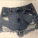 Size 9 Happily Grey Cut Off Short Photo 0