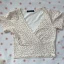 Brandy Melville floral amara top Photo 0