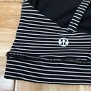 Lululemon  Energy Bra Long Line in Mod Stripe Black & White Size 4 Photo 8