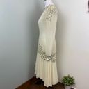 Oleg Cassini Vintage Ivory Black Tie by  Beaded Dress Photo 13