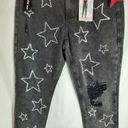 Simple Society  Juniors Crop Jeans High Rise Straight Leg Distressed Size 15/32 Photo 3