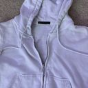 Brandy Melville Cropped Zip-up Hoodie Photo 1