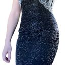 Oleg Cassini Vintage 90’s  intricate fine detail beaded cocktail dress Photo 0