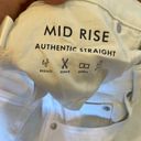 Lucky Brand  Ava mid rise crop white button fly jeans 29/8 Photo 8