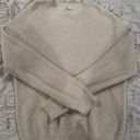 Brandy Melville John Galt Oversized Cream Sweater Photo 0