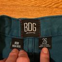 BDG Mom High Rise Shorts Teal Photo 2