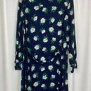 Draper James  Blue Floral Magnolia Shirt Dress Sz.0 Photo 12