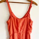 As You Wish Orange Sleeveless Maxi Dress Size Small  Photo 5