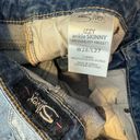 Silver Jeans  Izzy Floral Embroidered Jeans Sz 28 Distressed Photo 12