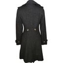 All Saints Spitalfields Boni Wool Double Breasted Pea coat Jacket size 8 Photo 3