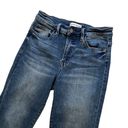 Vervet Flying Monkey High Rise Straight Crop Raw Hem Jeans,  Style F4265, Sz 28 Photo 8