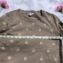 Krass&co New York  Brown Polka Dot Sweater Small Photo 2