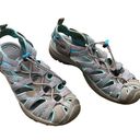 Keen Whisper Sandals Dark Shadow Ceramic Grey Gray Blue Sandal Gorpcore size 8.5 Photo 0