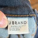 J Brand  Super Skinny jeans in Starless wash Photo 6