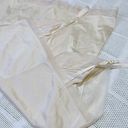 VINTAGE champagne cream nylon lace midi slip dress Tan Size 1X Photo 5