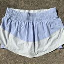 Lululemon  Periwinkle and White Tennis Pickleball Golf Skort Preppy Size 8 Photo 0