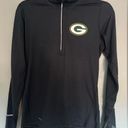 Nike Dri Fit 1/2 Zip Pullover Green Bay Packers Size Small Photo 0