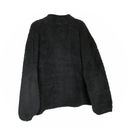 Carole Hochman Black Sherpa Fluffy Pullover High Neck Top Women 3X Photo 2