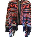 belle du jour  Southwest Pattern Boho Cardigan XL Photo 0