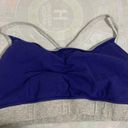 Champion  blue and gray sports bra Size: Large Photo 2