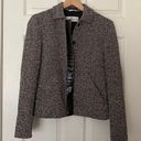 Max Mara  Wool Blend Marled Button Sweater Cardigan Blazer Jacket Size 6 Photo 1