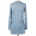 Divided NEW NWT  H&M Blue Open Lightweight Sheer Cardigan Sweater Small FLAWED Photo 2