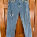 Faded Glory  Womens embroidered jeans size 29/30 Photo 0