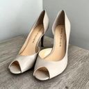 Marc Fisher  Nude Patent Leather Pumps Photo 0