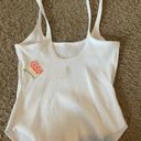 Free People White Tanktop Photo 1