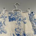 Krass&co D& Blue White Floral Skort Medium M NWOT Photo 1