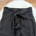 Guess  Black Wide leg Pants Size 4 Photo 4