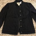 Charlotte Russe NWT  Lightweight Dark Denim Fitted Jacket Size Medium/6 Photo 1