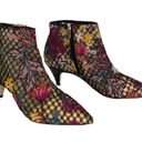 Sam Edelman New  Women's 8.5 Kinzey Floral Pointed Bootie Kitten Boots Shoes Boho Photo 11