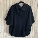 Cutter and Buck  Black Sleeveless Activewear Hooded Poncho Photo 3