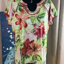 Caribbean Joe  Size XL Floral Top Photo 0