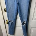 Rolla's Rolla’s East Coast ankle high rise skinny distressed busted knees jeans size 27 Photo 2