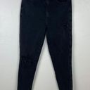 American Eagle  360 Next Level Stretch Super Hi-Rise Jegging Distressed Black 6R Photo 0