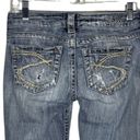 Silver Jeans  Womens 4 27 Tuesday Boot Cut Low Rise Casual Fading Whiskering Photo 3