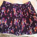 American Eagle Pleated Floral Skirt Photo 2