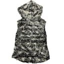 True Grit NWOT Dylan by  Faux Fur Sleeveless Hooded Vest Photo 3